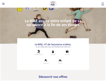 Tablet Screenshot of mae.fr